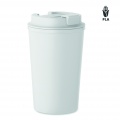Maisist topeltseintega termoskruus 350 ml, Valge