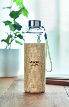Logotrade reklaamtooted pilt: Klaaspudel kotis 500ml