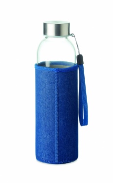 Logo trade reklaamkingituse pilt: Klaaspudel kotis 500 ml