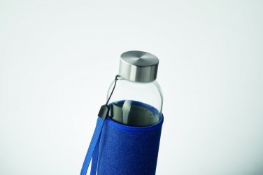 Logotrade reklaamkingituse foto: Klaaspudel kotis 500 ml