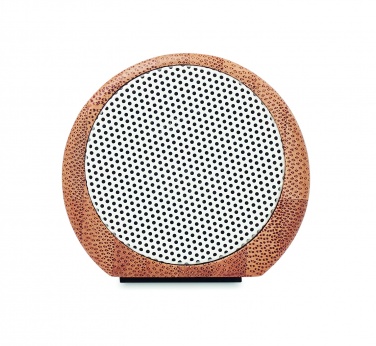 Logo trade firmakingi pilt: Juhtmeta bambusest kõlar 2x5W