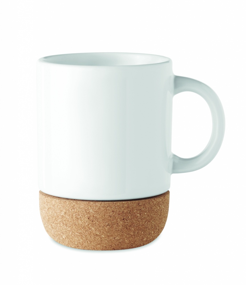 Logo trade firmakingituse pilt: Korgist põhjaga sublimatsioonikruus