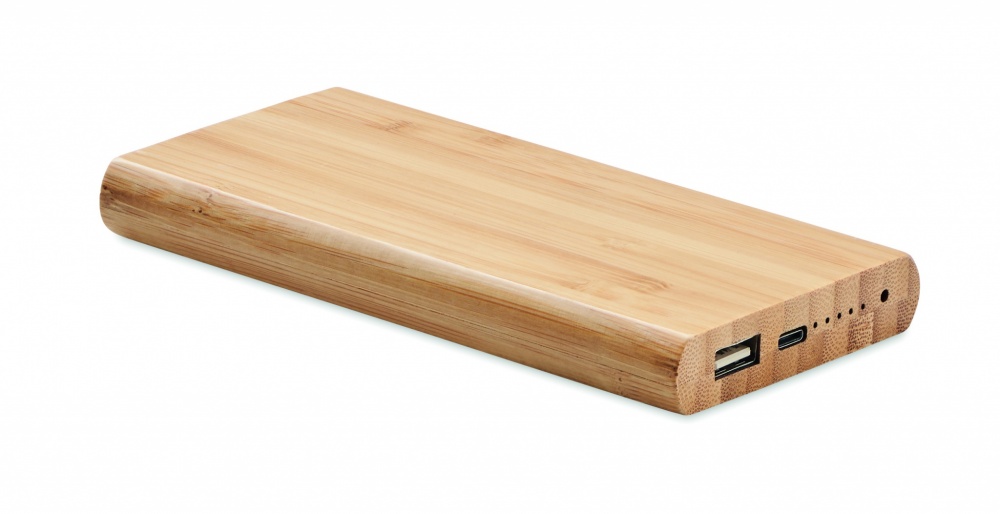 Logotrade meene foto: 6000 mAh bambusest akupank