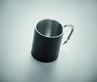 Logotrade meene foto: Kaheseinaline metallist kruus 300 ml