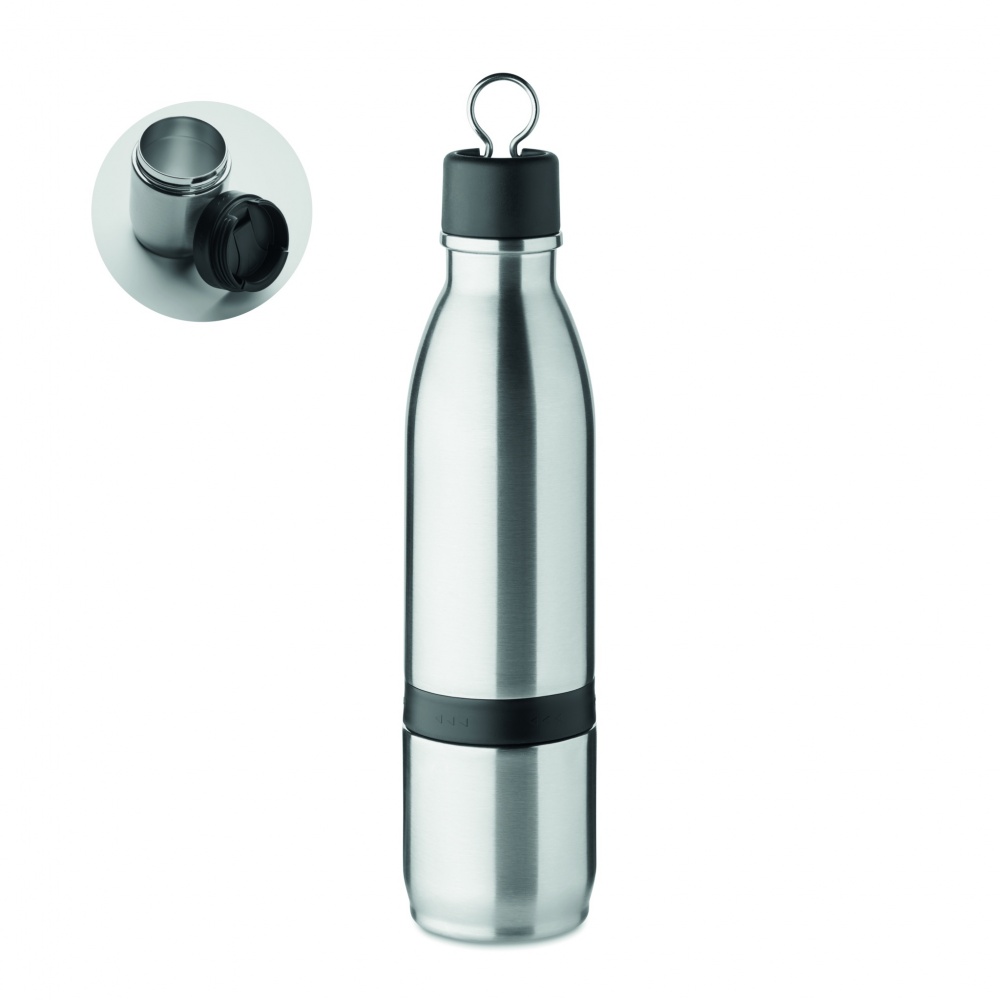 Logotrade ärikingi foto: 2 ühes topeltseinaga pudel 500ml