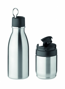 Logo trade firmakingi pilt: 2 ühes topeltseinaga pudel 500ml