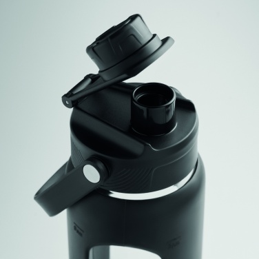 Logotrade firmakingituse foto: Varrukaga klaaspudel 750 ml