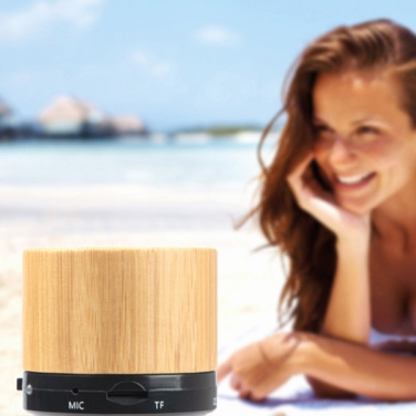 Logotrade ärikingituse foto: Bambusest bluetooth kõlar FLEEDWOOD