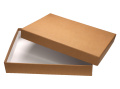 Dekoratiivpaberiga lamineeritud karp (31.5x17x5cm) 453037, Beež