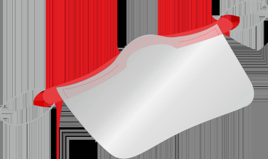 Logo trade ärikingi pilt: KALIPSO näokaitse - läbipaistev mask suu ja nina jaoks 1447162