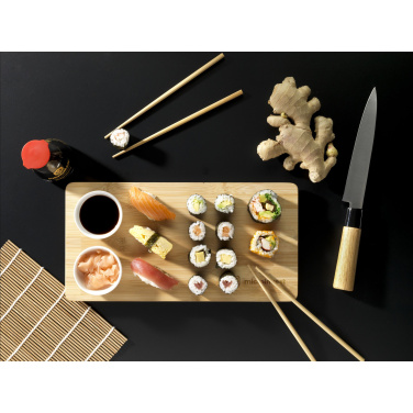 Logo trade ärikingitused foto: Temaki Bamboo Sushi Tray kinkekomplekt
