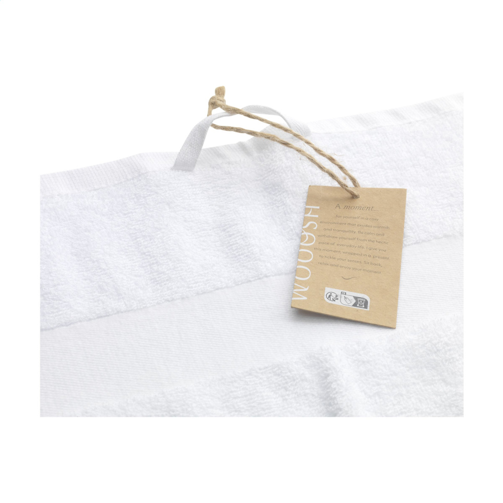 Logo trade firmakingid foto: Wooosh Towel GRS Recycle Cotton Mix 100 x 50 cm