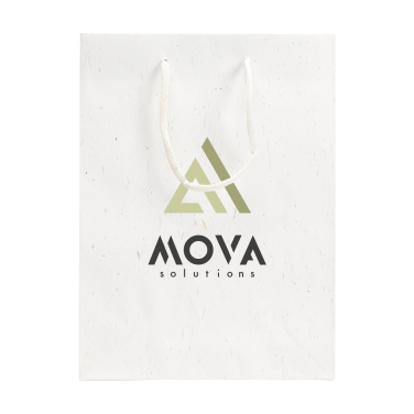 Logo trade reklaamkingituse pilt: Õlgkiududega taaskasutatud Leaf It Bag (180 g/m²) M