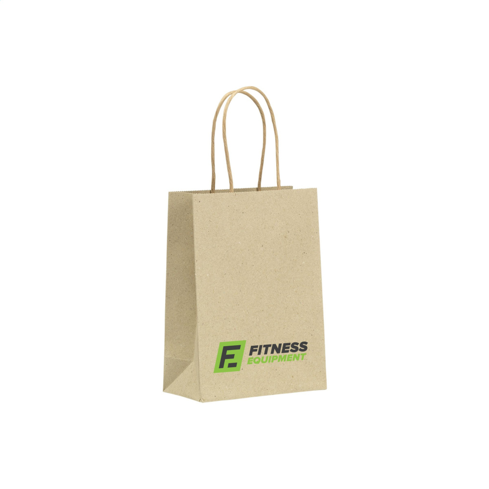 Logo trade meene pilt: Leaf It Bag taaskasutatud murupaber (120 g/m²) S