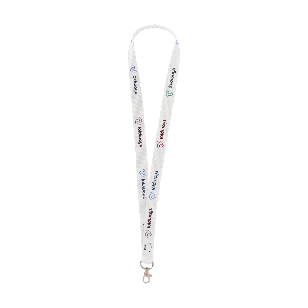 Logotrade meened pilt: Lanyard Sublimation RPET 2 cm võtmejuhe