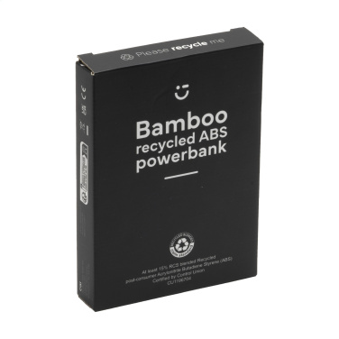 Logotrade reklaamkingid pilt: Boru Bamboo RCS taaskasutatud ABS Powerbanki juhtmeta laadija