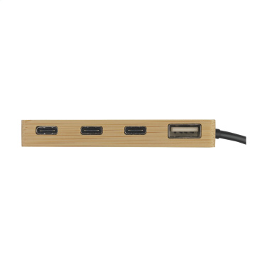 Logo trade firmakingituse pilt: Fyra bambusest USB jaotur