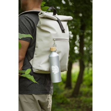 Logotrade reklaamtoote foto: AluBamboo GRS Recycled Alu 750 ml veepudel