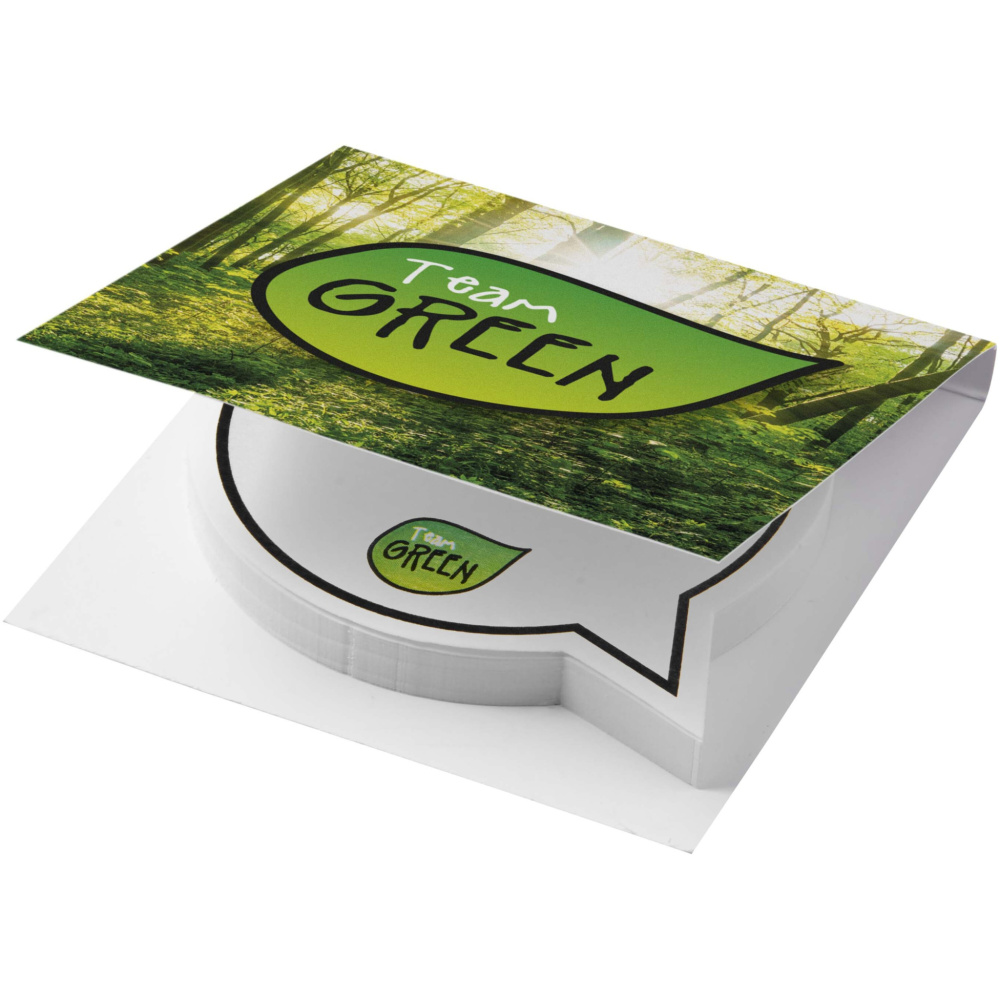 Logotrade reklaamkingid pilt: Sticky-Mate® pehmete kaantega kõnemullikujulised kleeppaberid