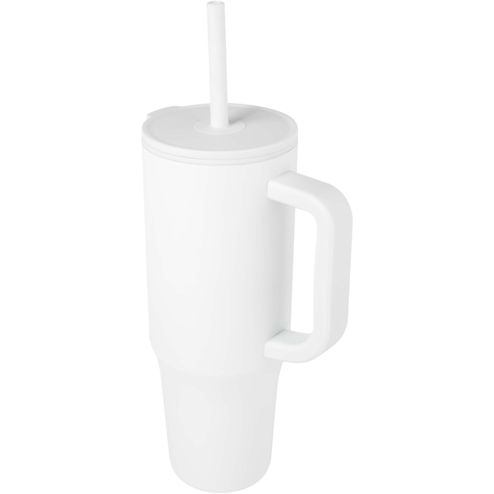 Logotrade reklaamkingitused pilt: Brady 900 ml RCS-sertifikaadiga termoskruus silikoonkõrrega