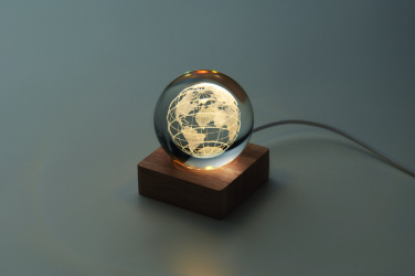 Logotrade reklaamkingid pilt: LED-klaasist kera Globe