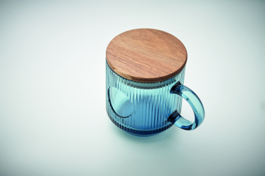 Logo trade reklaamkingi pilt: Ribiline klaasist kruus 300ml VITRIO MUG