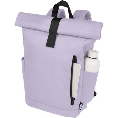 Logotrade ärikingi foto: Byron 15,6" GRS RPET rull-top seljakott 18L