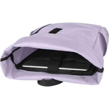Logotrade firmakingi foto: Byron 15,6" GRS RPET rull-top seljakott 18L