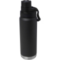 Fortis 700 ml RCS-sertifikaadiga roostevabast terasest veepudel, Ühtlane must