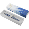 Parker Jotter SE Global Icons värvilise viimistlusega pastapliiats, Elektriline sinine