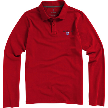 Logo trade reklaamtooted foto: Oakville'i pikkade varrukatega meeste polo