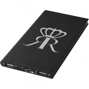 Logo trade mainoslahja kuva: 8 000 mAh:n alumiininen Plate -varavirtalähde