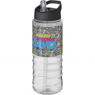 Logo trade mainostuotet tuotekuva: H2O Active® Treble 750 ml -urheilujuomapullo kaatonokkakannella