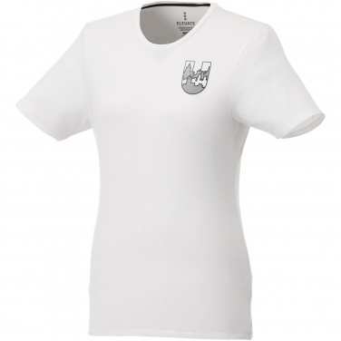 Logo trade mainostuote kuva: Balfour short sleeve women's organic t-shirt