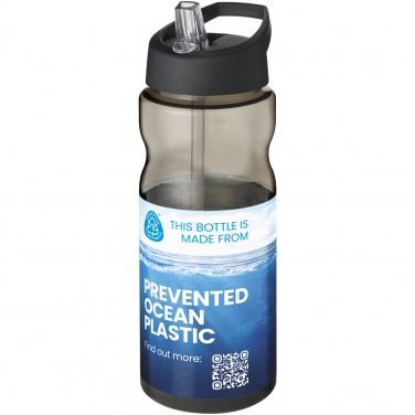 Logotrade liikelahja tuotekuva: H2O Active® Eco Base 650 ml -urheilujuomapullo kaatonokkakannella