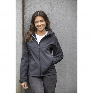 Logotrade mainostuotet kuva: Coltan-softshell-takki naisille, GRS-kierrätetty