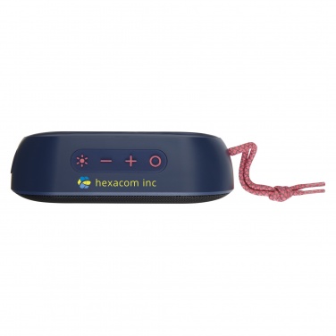Logo trade liikelahja kuva: Move MAX IPX6-ulkoilmakaiutin RGB-tunnelmavalolla