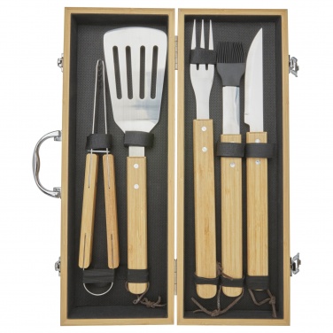 Logotrade liikelahja mainoslahja kuva: Churras 5-osainen grillausvälinesetti