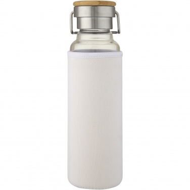 Logo trade liikelahja kuva: Thor 660 ml:n lasipullo neopreenisuojuksella