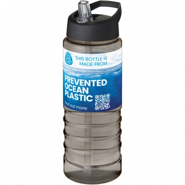 Logo trade mainoslahjat ja liikelahjat kuva: H2O Active® Eco Treble 750 ml:n juomapullo sporttikorkilla