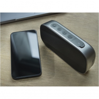 Logotrade mainoslahja ja liikelahja kuva: Stark 2.0 5 W:n kierrätysmuovinen IPX5 Bluetooth® -kaiutin 