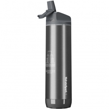 Logotrade liikelahjat mainoslahjat tuotekuva: HidrateSpark® PRO 620 ml:n tyhjiöeristetty ruostumattomasta teräksestä valmistettu älykäs vesipullo