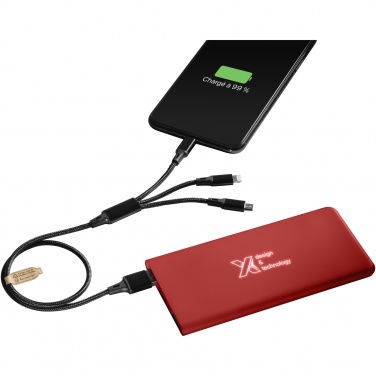 Logo trade liikelahjat mainoslahjat kuva: SCX.design P15 5000 mAh varavirtalähde, valaistuva