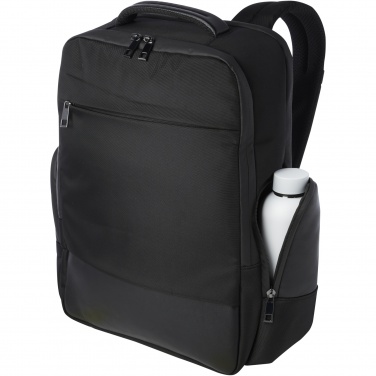 Logotrade mainoslahjat ja liikelahjat tuotekuva: Expedition Pro 15,6 tuuman GRS-kierrätetystä materiaalista valmistettu reppu kannettavalle 25 l