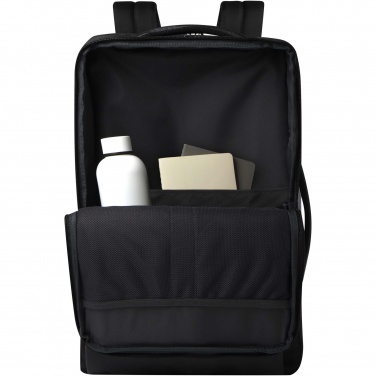Logo trade mainostuotet tuotekuva: Expedition Pro 17 tuuman GRS-kierrätetystä materiaalista valmistettu laajennettava reppu kannettavalle, 35 l