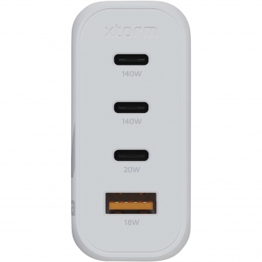 Logo trade mainoslahjat tuotekuva: Xtorm XEC140 GaN²Ultra 140 W -seinälaturi