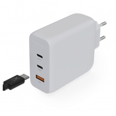 Logotrade liikelahja tuotekuva: Xtorm XEC100 GaN²Ultra 100 W seinälaturi