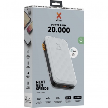 Logo trade mainoslahja kuva: Xtorm FS520Fuel Series 20 000 mAh 35 W:n varavirtalähde