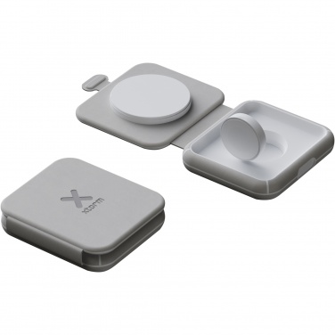 Logotrade mainostuotet kuva: Xtorm XWF21 15 W:n taitettava langaton 2-in-1-matkalaturi
