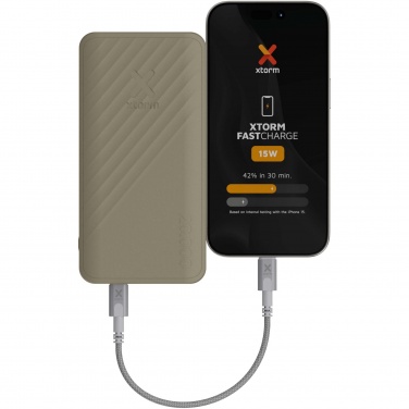 Logo trade mainoslahja kuva: Xtorm XG220 Go2 15 W:n ja 20 000 mAh:n pikalatausvirtalähde 